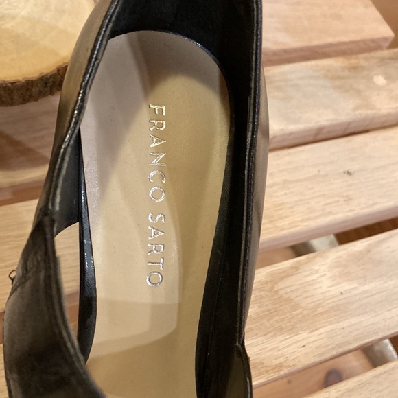 Black Franco Sarto Heels - Picture 4 of 6